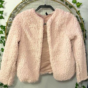 Fluffy Pink Jacket